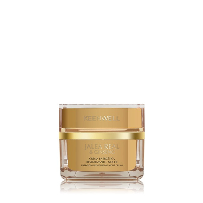 Keenwell Royal Jelly and Ginseng Energizing revitalizing night cream 50ml — Creme notte