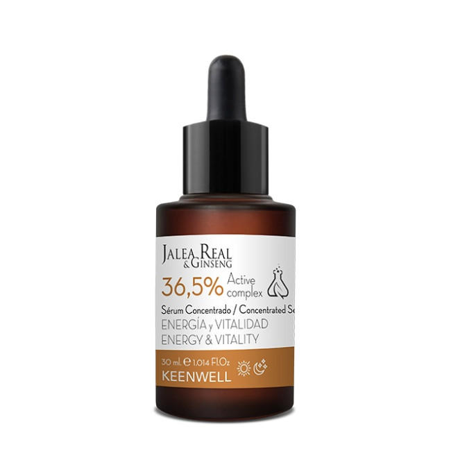 Keenwell Royal Jelly and Ginseng Energy and vitality concentrated serum 36,5% active complex 30ml — Сироватки Keenwell Royal Jelly and Ginseng Energy and vitality concentrated serum 36,5% active complex 30ml — Сироватки