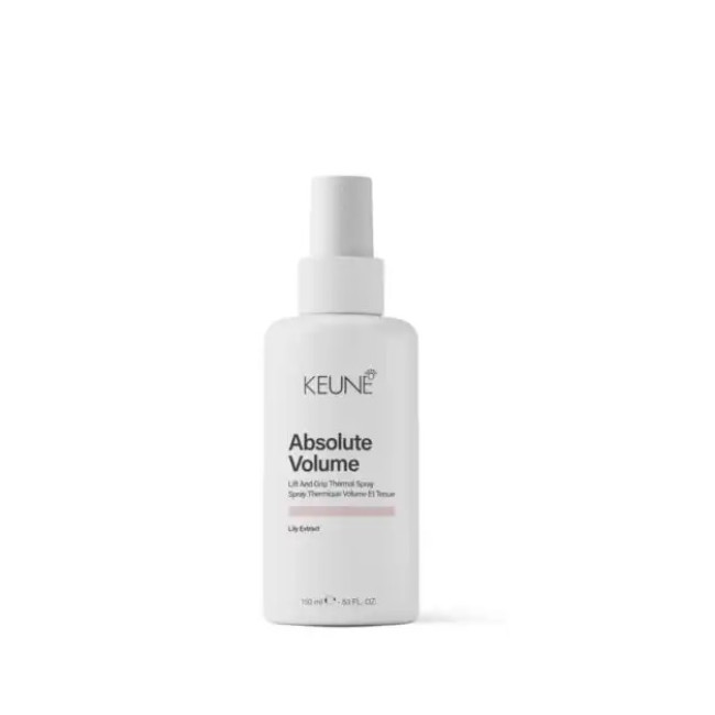 Keune Absolute Volume Lift and Grip Thermal Spray 150ml Keune Absolute Volume Lift and Grip Thermal Spray 150ml