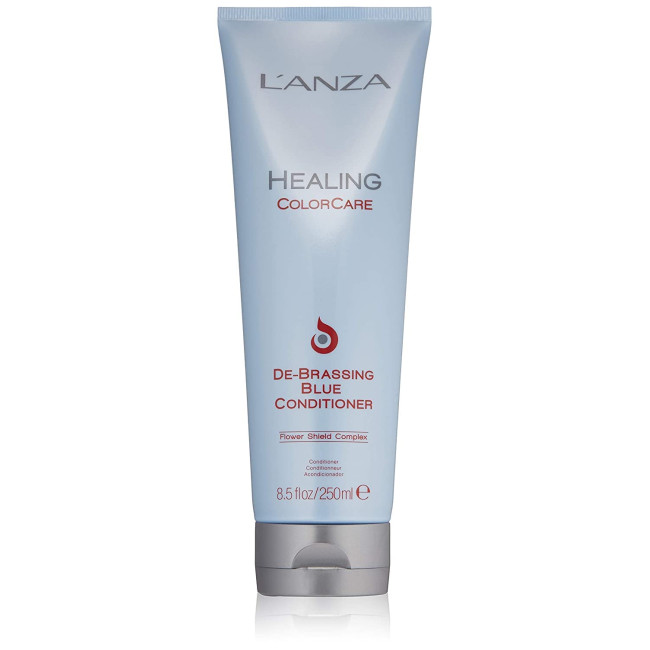 L'Anza Healing ColorCare Ultra De-Brassing Blue Conditioner 250ml — Conditioner L'Anza Healing ColorCare Ultra De-Brassing Blue Conditioner 250ml — Conditioner
