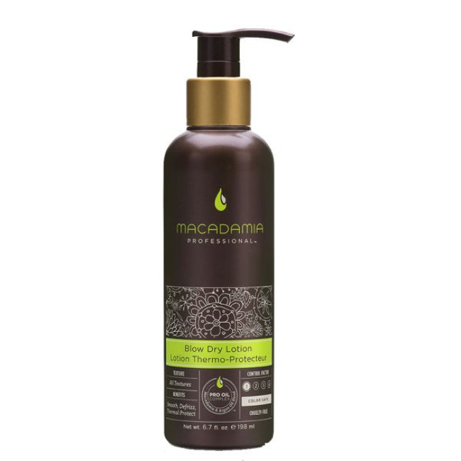 Macadamia Professional Blow Dry Lotion 198ml — Стайлинг волос Macadamia Professional Blow Dry Lotion 198ml — Стайлинг волос