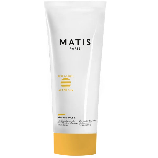 Matis Reponse Soleil After Sun Soothing Milk with tan enhancer for face and body 200ml|アフターサンケア Matis Reponse Soleil After Sun Soothing Milk with tan enhancer for face and body 200ml|アフターサンケア