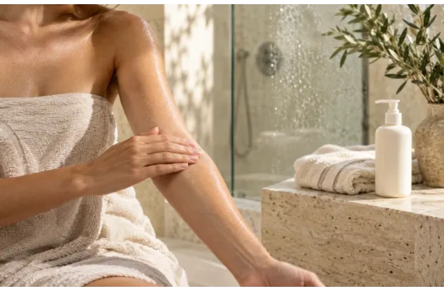 Pelle del corpo che tira dopo la doccia: come scegliere detergente e idratante senza sentirsi appiccicosi