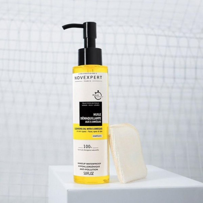 NovExpert Paris Cleansing Oil with 5 Omegas 150ml — Очищення NovExpert Paris Cleansing Oil with 5 Omegas 150ml — Очищення