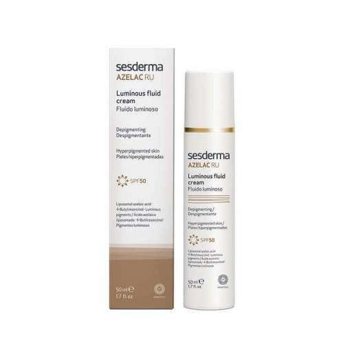 SeSDerma Azelac Ru Luminous Fluid Cream SPF50 (50ml) — Schiarenti SeSDerma Azelac Ru Luminous Fluid Cream SPF50 (50ml) — Schiarenti