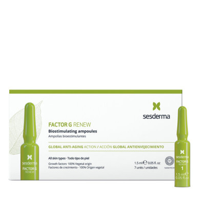SeSderma Factor G Renew Biostimulating Ampoules 7x1.5ml — Сироватки SeSderma Factor G Renew Biostimulating Ampoules 7x1.5ml — Сироватки