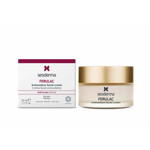 SesDerma Ferulac Photo Age Defense Antioxidant Facial Cream 50ml — Антивіковий догляд / Проти зморщок SesDerma Ferulac Photo Age Defense Antioxidant Facial Cream 50ml — Антивіковий догляд / Проти зморщок