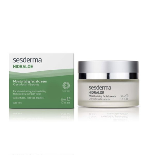 SesDerma Hidraloe Moisturizing Facial Cream 50ml — Anti-Aging / Anti-Falten SesDerma Hidraloe Moisturizing Facial Cream 50ml — Anti-Aging / Anti-Falten