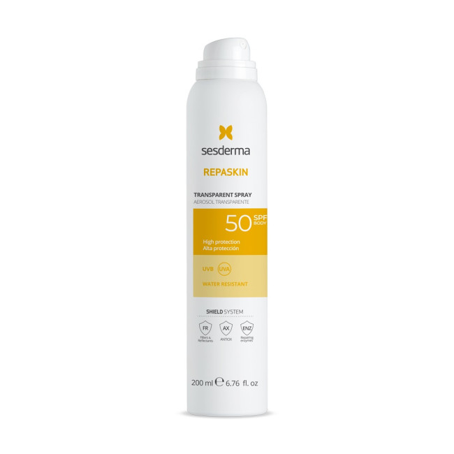 Sesderma Repaskin Transparent Spray SPF50 (200ml)|ボディ Sesderma Repaskin Transparent Spray SPF50 (200ml)|ボディ