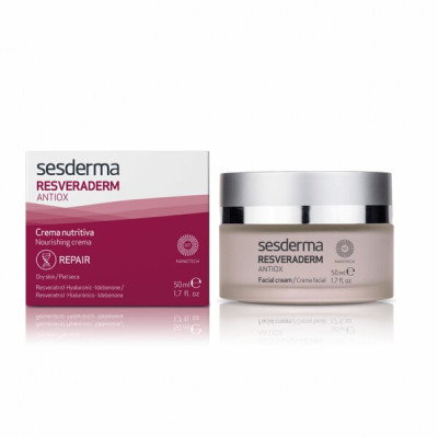SeSderma Resveraderm Antiox Nourishing Cream 50ml — Vananemisvastane / Kortsudevastane SeSderma Resveraderm Antiox Nourishing Cream 50ml — Vananemisvastane / Kortsudevastane