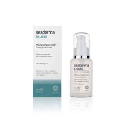 SeSDerma Salises Moisturizing Gel Cream 50ml — Fettige Haut SeSDerma Salises Moisturizing Gel Cream 50ml — Fettige Haut