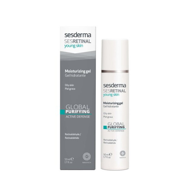 SeSDerma Sesretinal Young Skin Moisturizing Gel 50ml — Жирна шкіра SeSDerma Sesretinal Young Skin Moisturizing Gel 50ml — Жирна шкіра
