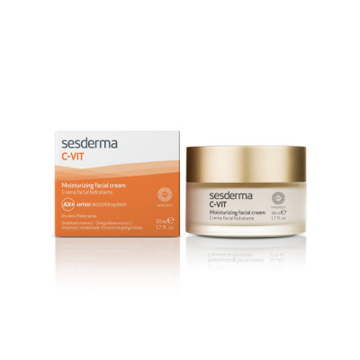 SeSDerma C-Vit Antiox Booster Moisturizing Facial Cream 50ml — Vananemisvastane / Kortsudevastane SeSDerma C-Vit Antiox Booster Moisturizing Facial Cream 50ml — Vananemisvastane / Kortsudevastane