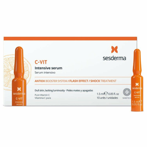 SeSderma C-Vit Flash Effect Ampules Intensive Serum 10x1.5ml SeSderma C-Vit Flash Effect Ampules Intensive Serum 10x1.5ml