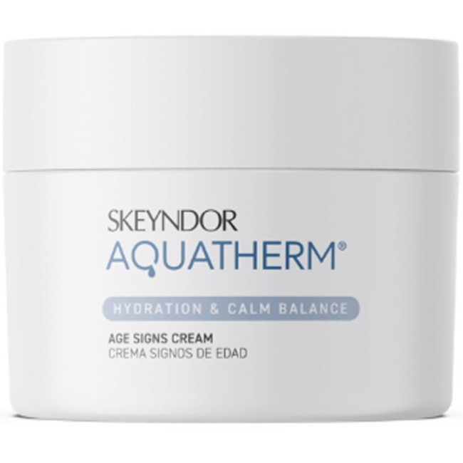 Skeyndor Aquatherm Age Signs Cream 50ml — Антивіковий догляд / Проти зморщок Skeyndor Aquatherm Age Signs Cream 50ml — Антивіковий догляд / Проти зморщок
