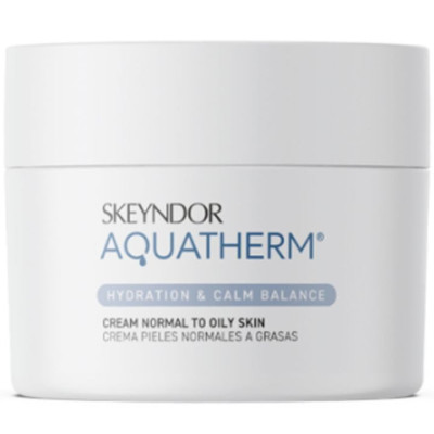 Skeyndor Aquatherm Cream Normal To Oily Skin 50ml — Чутлива шкіра Skeyndor Aquatherm Cream Normal To Oily Skin 50ml — Чутлива шкіра