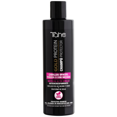 Tahe Gold Protein Protective Shampoo Coloured Hair 300ml — Shampoo Tahe Gold Protein Protective Shampoo Coloured Hair 300ml — Shampoo