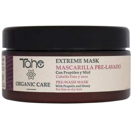 Tahe Organic Care Extreme Pre-Wash Mask Fine Hair 300ml — Masken Tahe Organic Care Extreme Pre-Wash Mask Fine Hair 300ml — Masken