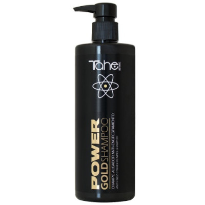 Tahe Power Gold Anti- Frizz Straightening Shampoo 400ml — Hooldused Tahe Power Gold Anti- Frizz Straightening Shampoo 400ml — Hooldused