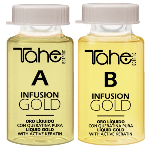 Tahe Botanic Infusion Gold A+B (2x10ml) — Juuksehooldus Tahe Botanic Infusion Gold A+B (2x10ml) — Juuksehooldus