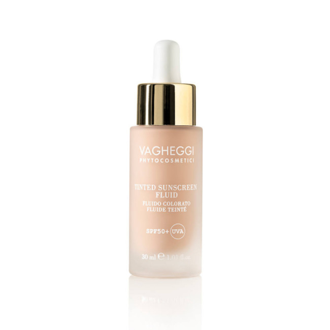 Vagheggi Sun Glow Sunscreen Fluid SPF50+ (30ml) — Correttori