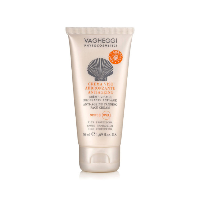 Vagheggi Sun Anti-Ageing Tanning Face Cream SPF30 (50ml) — Обличчя