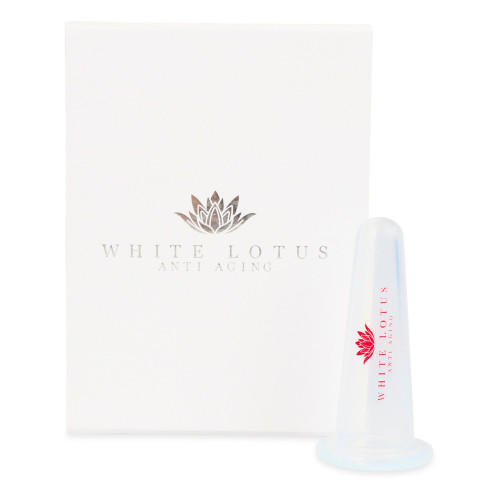 White Lotus Small Facial Massage Cup — Massaggio viso White Lotus Small Facial Massage Cup — Massaggio viso