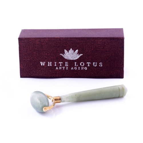 White Lotus Luxurious Jade Skin Roller|エイジングケア White Lotus Luxurious Jade Skin Roller|エイジングケア